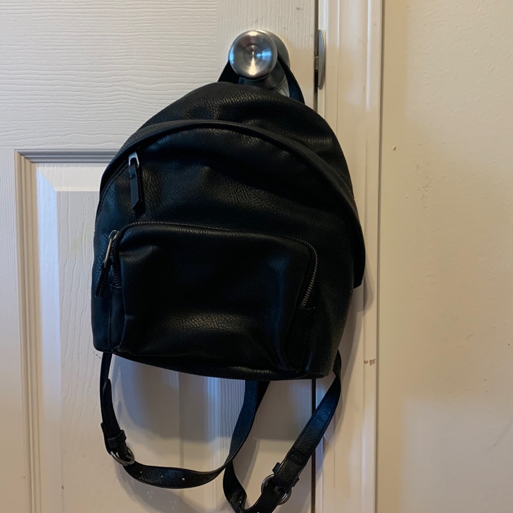 Black backpack